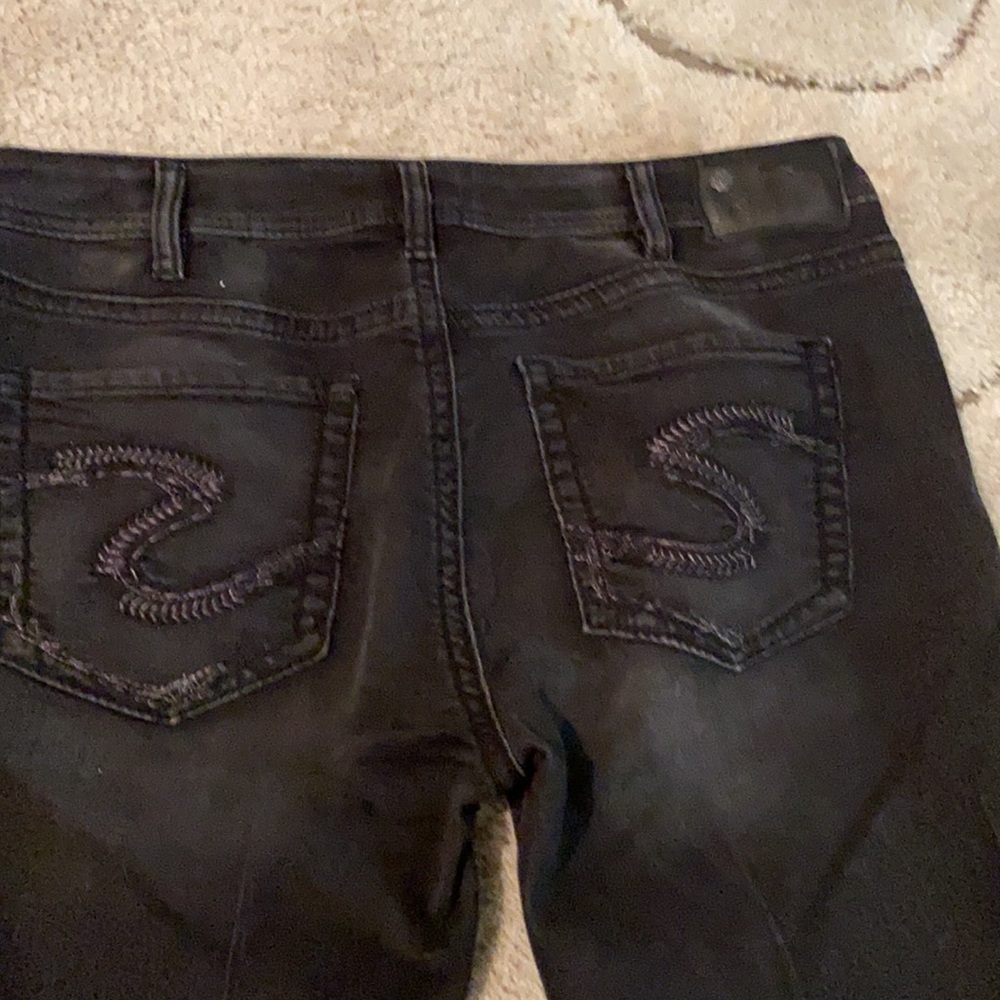 Silver Jeans Black 34 x 31 - Picture 3 of 6